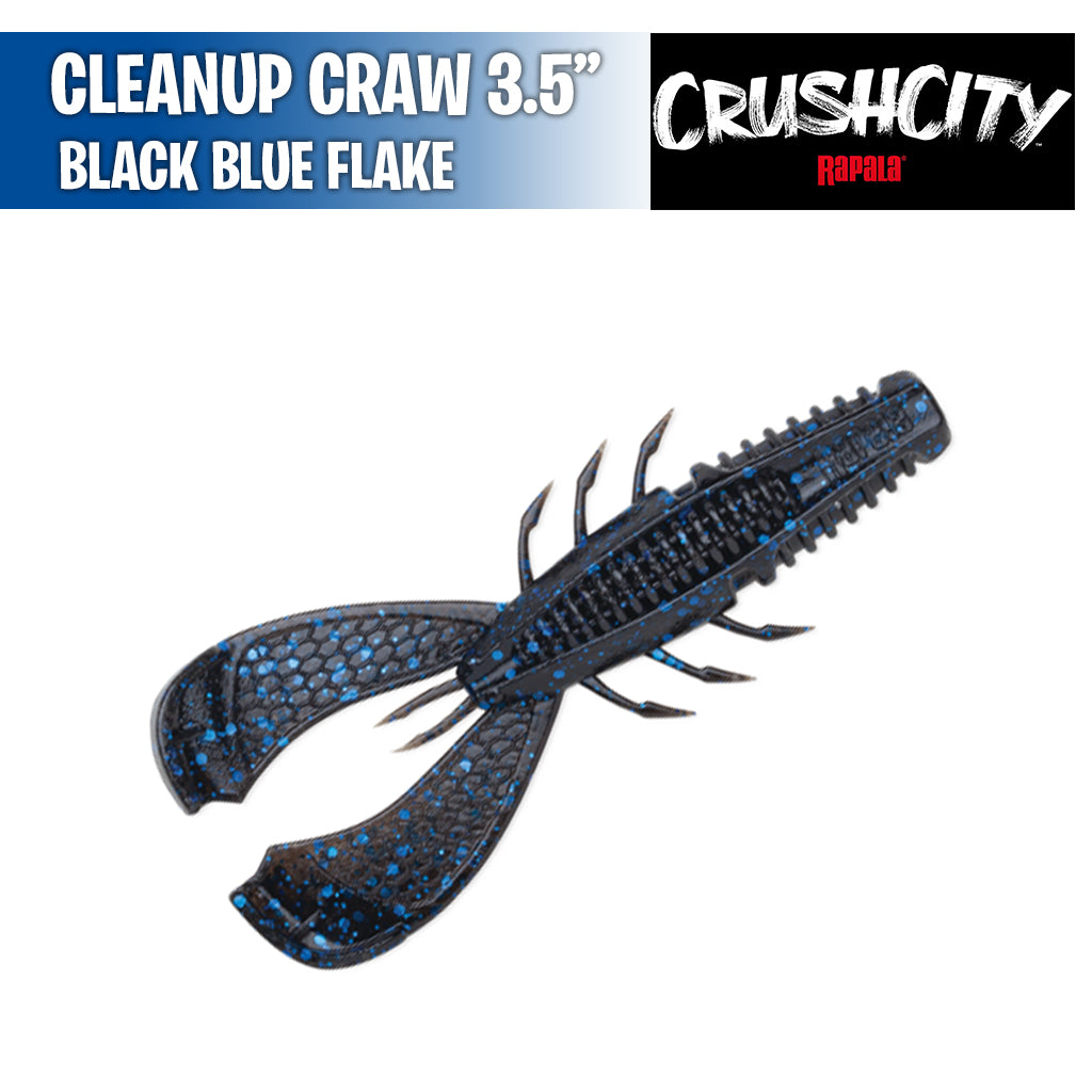 Rapala Crush City Cleanup Craw Watermelon Red