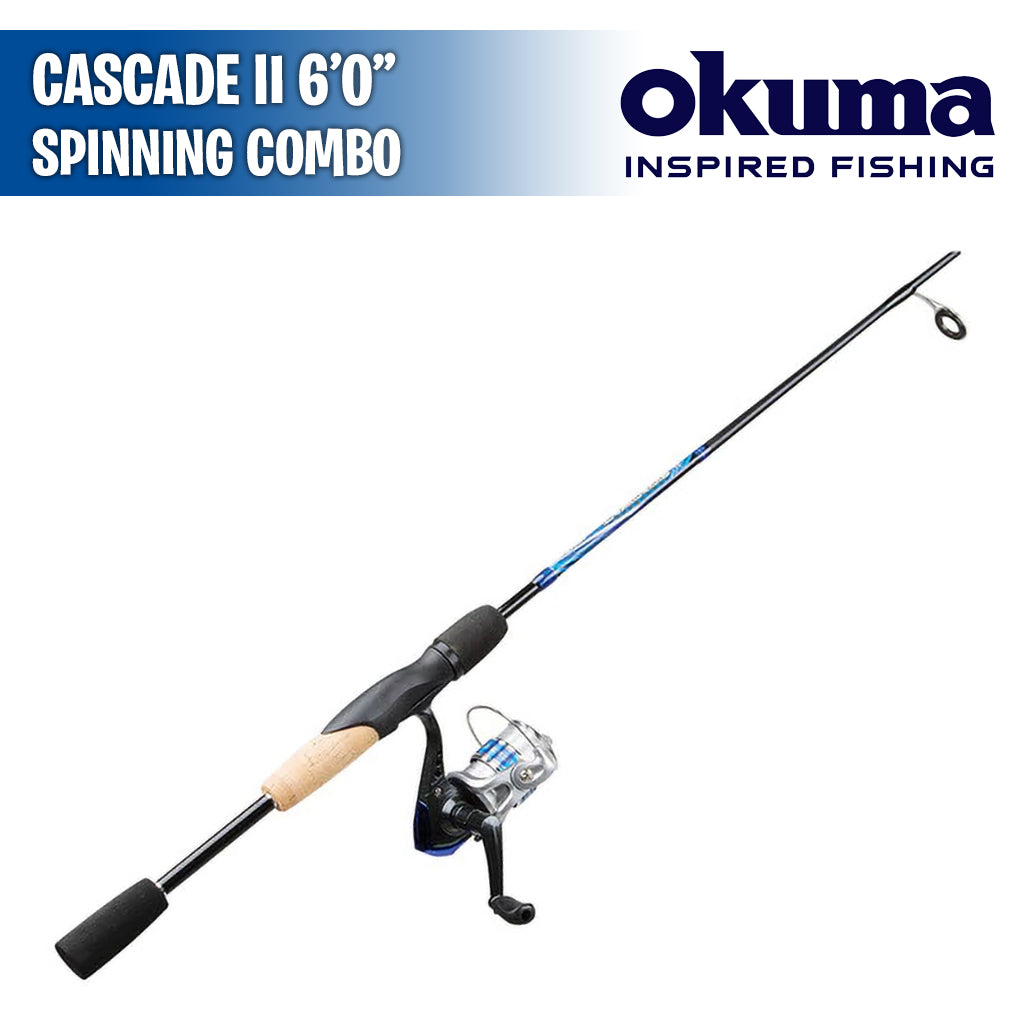 Cascade II - ML - 5.2:1 - 6'0 - Spinning Combo - Okuma