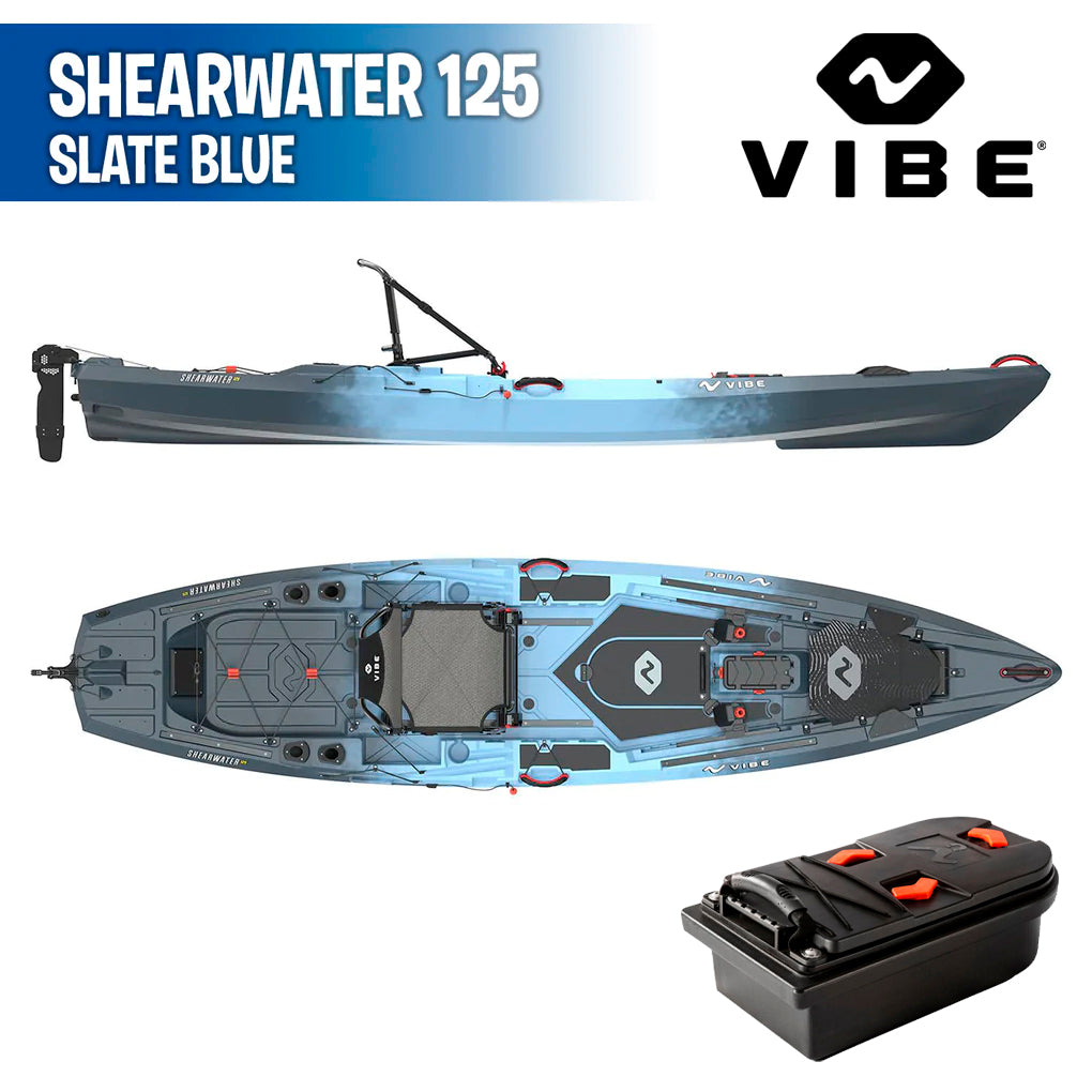 Shearwater 125, Slate Blue