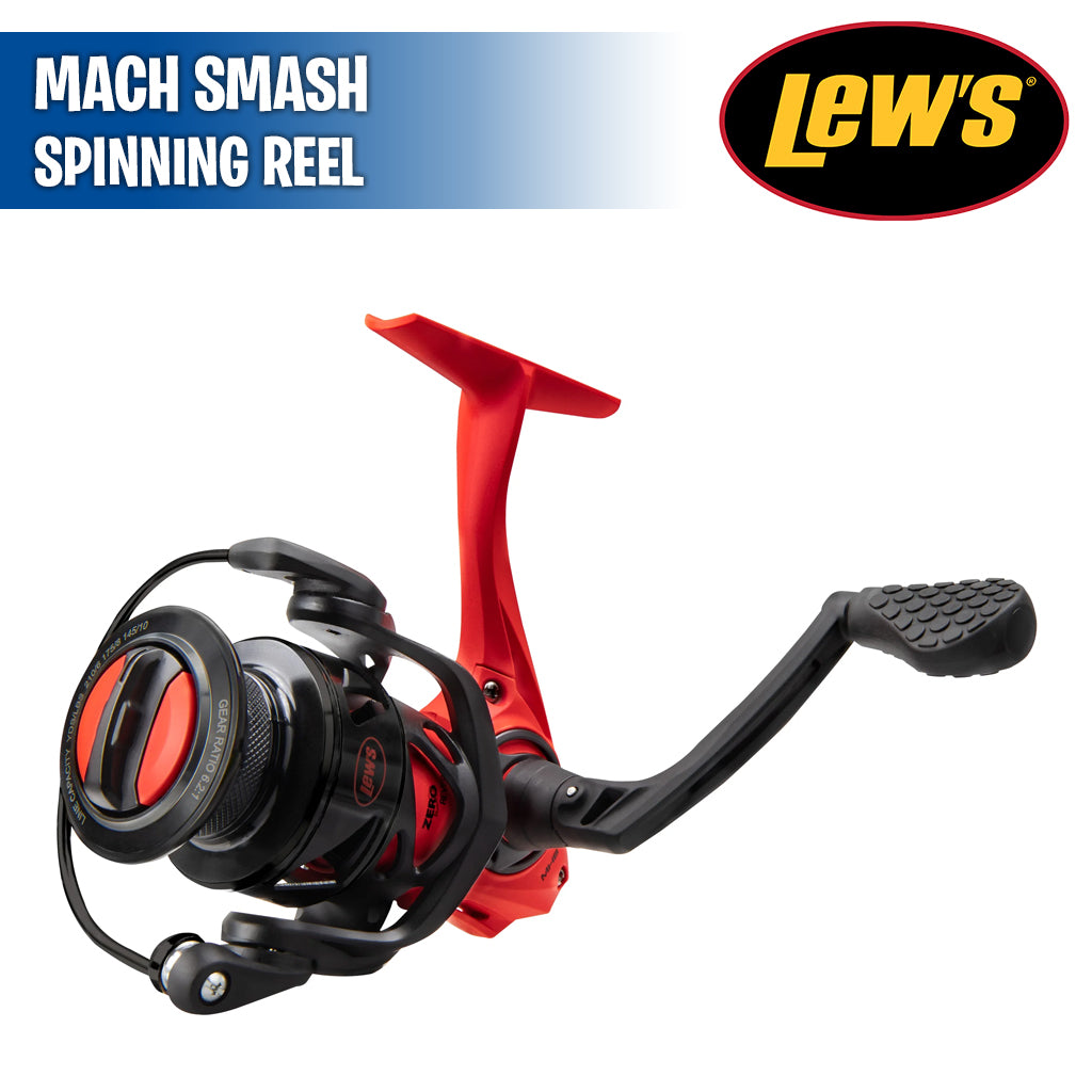 Mach Smash - 6.2:1 - Spinning Reel - Lew's