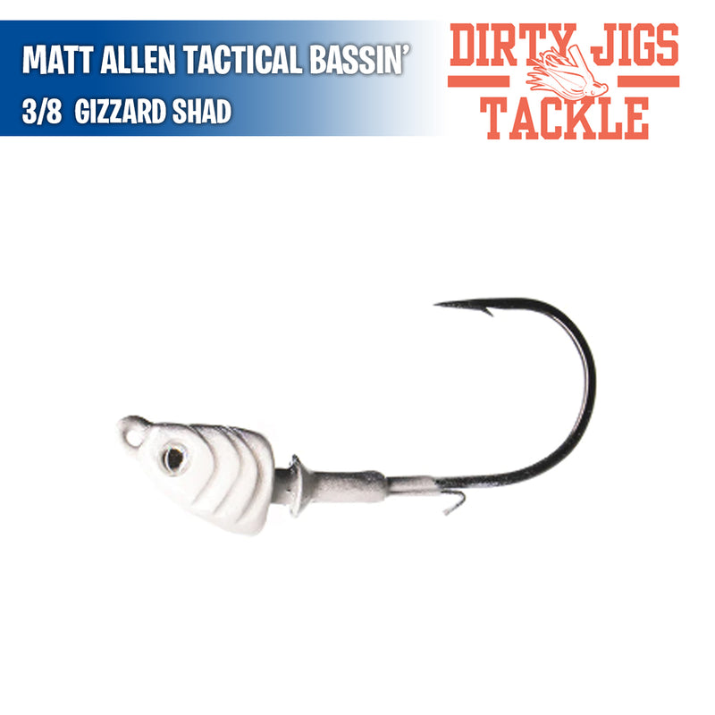 Matt Allen Tactical Bassin' Swimbait Head - Dirty Jigs Tackle