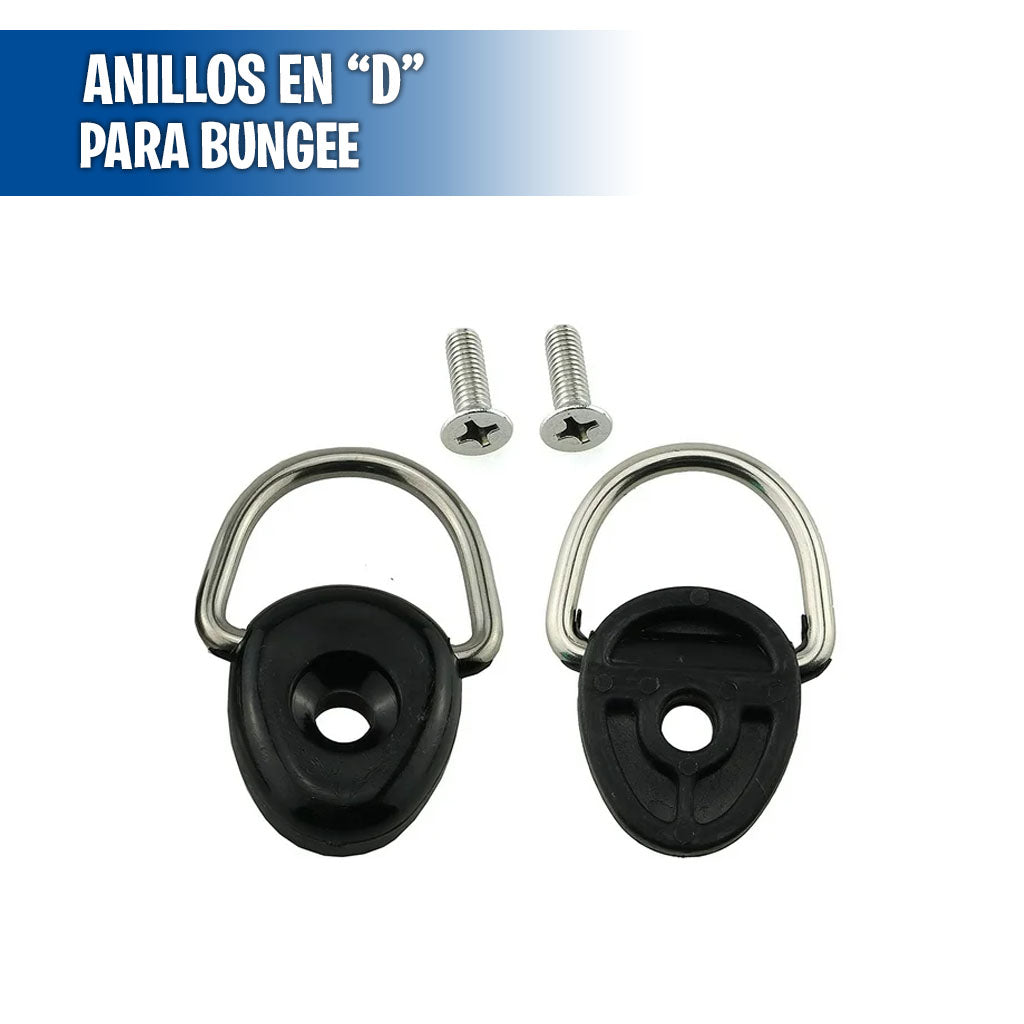 Anillos en “D” para Bungee