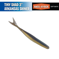 Tiny Shad 3" - Bass Attack