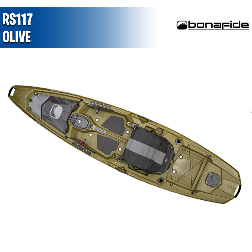 Bonafide RS117 Fishing Kayak Olive