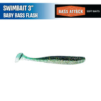 Swimbait 3" - Bass Attack