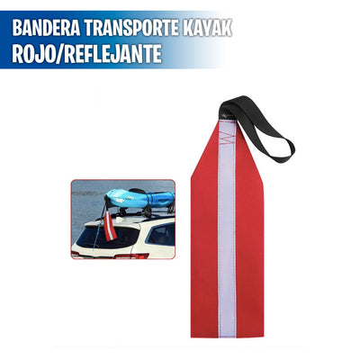 Bandera de Transporte Kayak