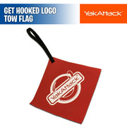 Get Hooked Logo Tow Flag - YakAttack