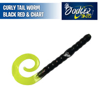 Curly Tail Worm 7" - Badger Baits