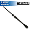 Blackout Spinning Rod 7'1" - 13 Fishing