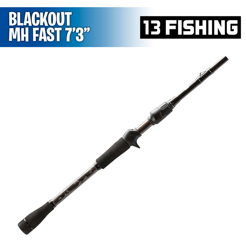 13 Fishing Blackout 7 ft 3 in MH Casting Rod