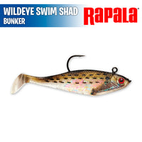 Wildeye Swim Shad 4" - Storm