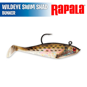 Wildeye Swim Shad 4" - Storm