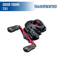 Carrete Caius 150HG Baitcasting Reel - 7.2:1 - Shimano