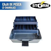 Caja de Pesca(2 Charolas)  - Storm