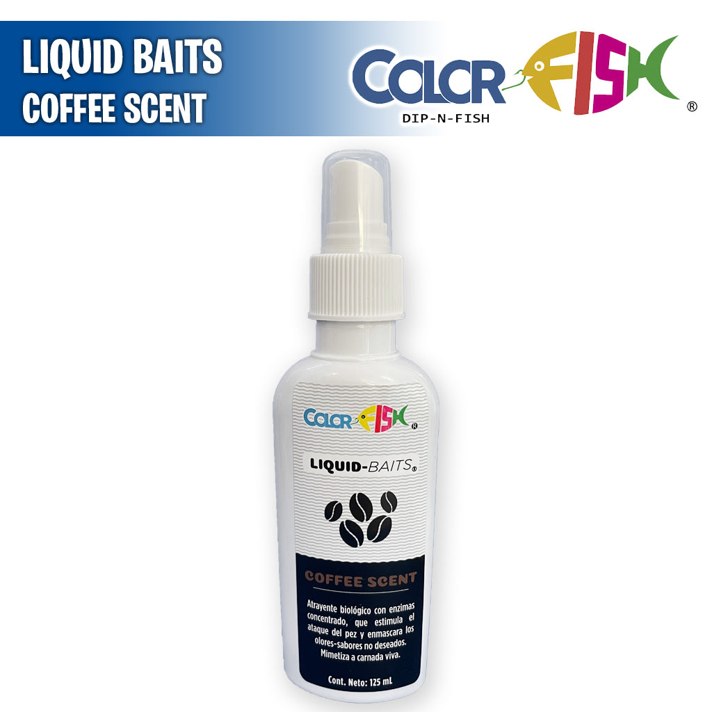 Coffee Scent Liquid Baits - Color Fish