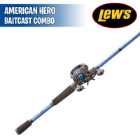 American Hero - MH Fast - 6.4:1 - 7'0- Combo Baitcast - Lew´s