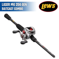 Laser MG 2ND GEN - MH Fast - 6.8:1 - 7'0" -  Casting Combo - Lew´s