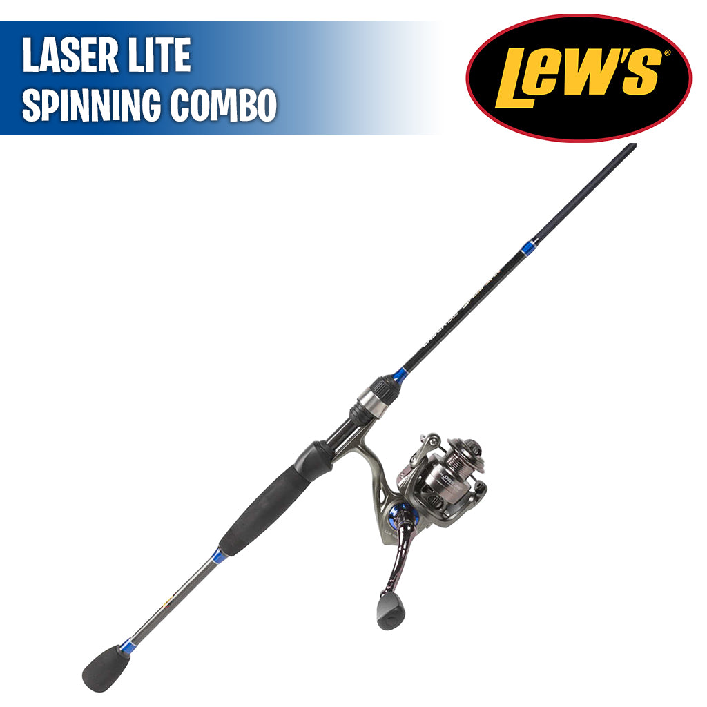 Laser Lite - Light -5.0:1 - 6'0" - Combo Spinning - Lews