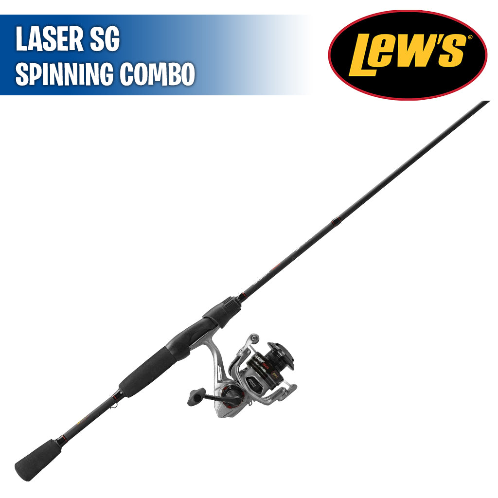 Laser SG - ML Fast - 5.2:1 - 6'6" - Spinning Combo - Lews