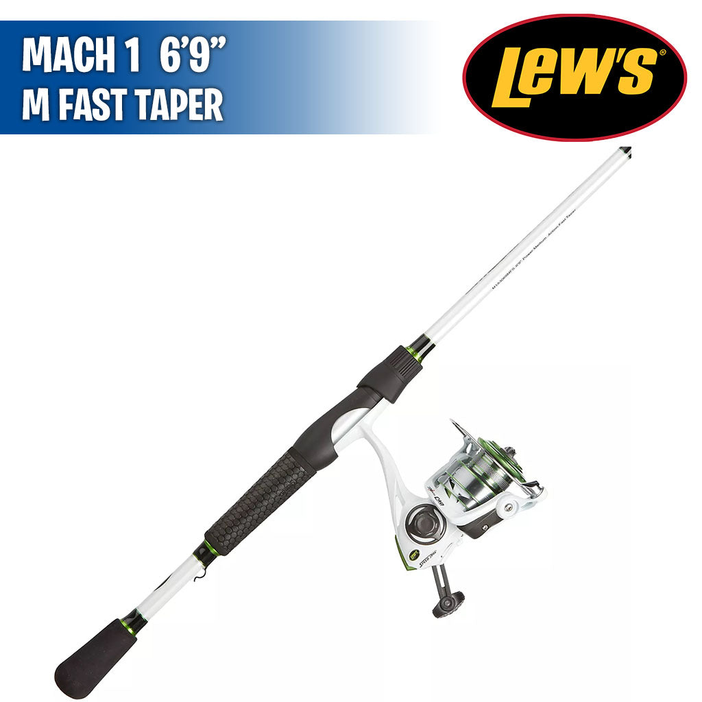 Mach 1 - M Fast Taper - 6.2:1 - 6'9″ - Combo Spinning - Lew's