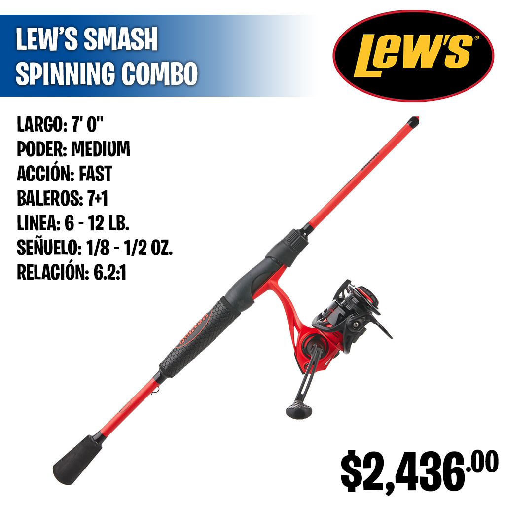 Mach Smash - 7'0" M - Combo Spinning - Lew's