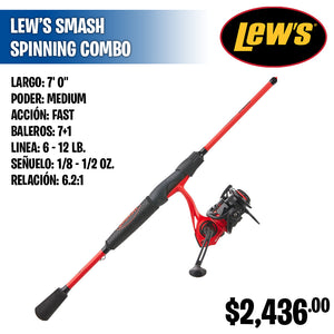 Mach Smash - 7'0" M - Combo Spinning - Lew's