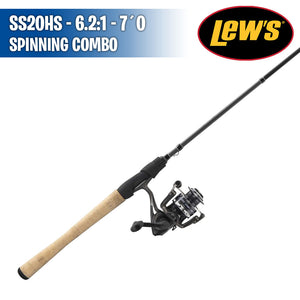 SS20HS - ML Fast - 6.2:1 - 7'0" - Spinning Combo - Lew's