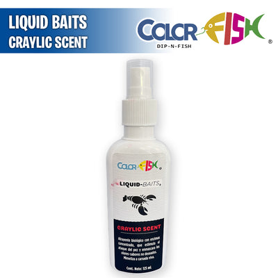 Craylic Scent Liquid Baits - Color Fish