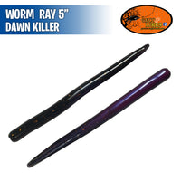 Worm Ray 5" - Geco Lures