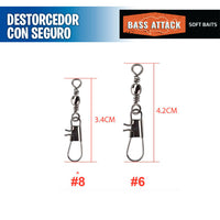 Destorcedor con seguro - Bass Attack