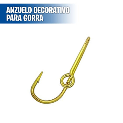 Anzuelo decorativo para Gorra