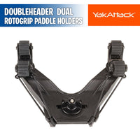 DoubleHeader / Dual RotoGrip Paddle Holders - YakAttack