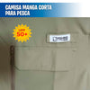 Camisa manga corta para pesca