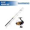 FX - Medium Fast - 5'6" - Combo Spinnig - Shimano