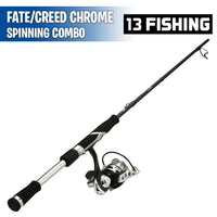 Fate/Creed Chrome - M Fast - 5.2:1 - 6'7" - Spinning Combo - 13 Fishing