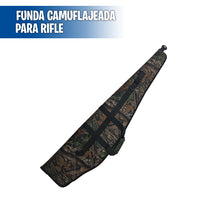 Funda camuflajeada para rifle