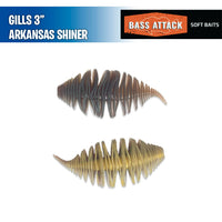 Gills 3" - Bass Attack