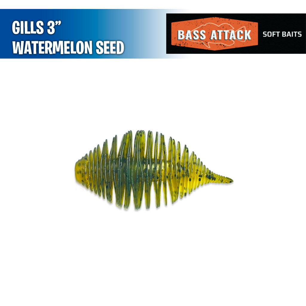 Gills 3" - Bass Attack