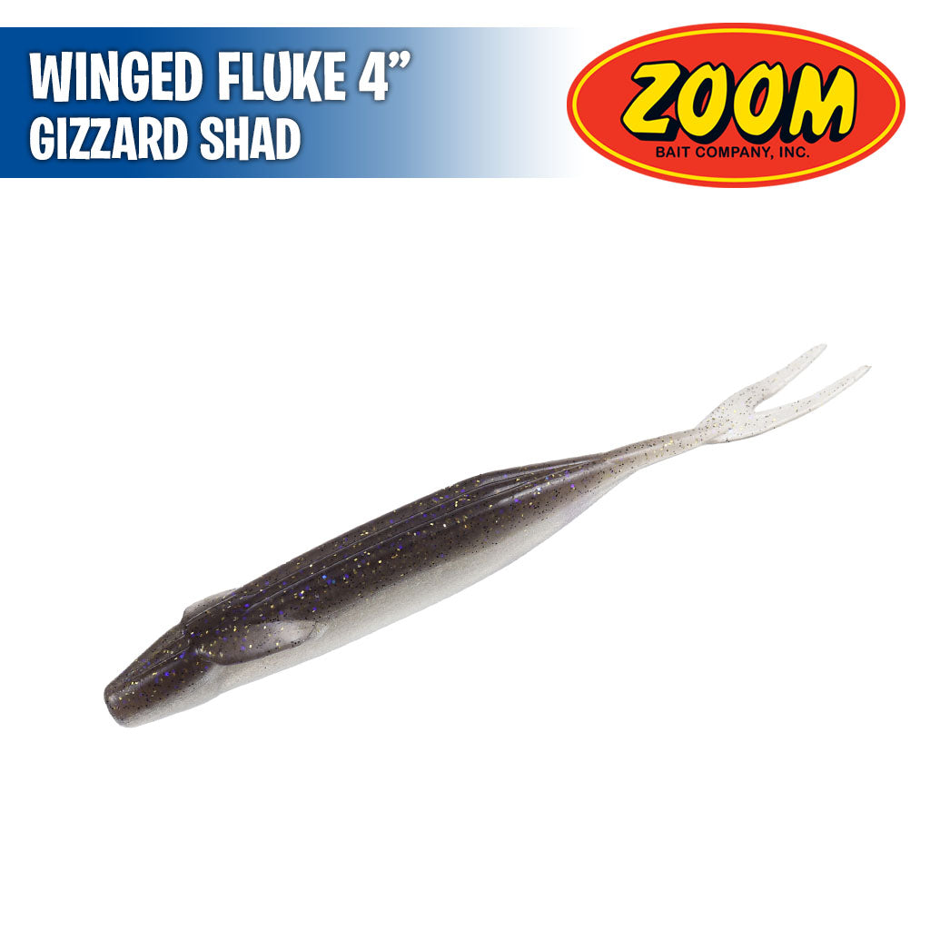 Winged Fluke 4" - Zoom