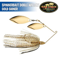 Spinnerbait 1/2oz Gold Willow - War Eagle