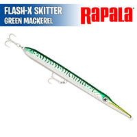 Flash-X Skitter 22 cm Green Mackerel - Rapala