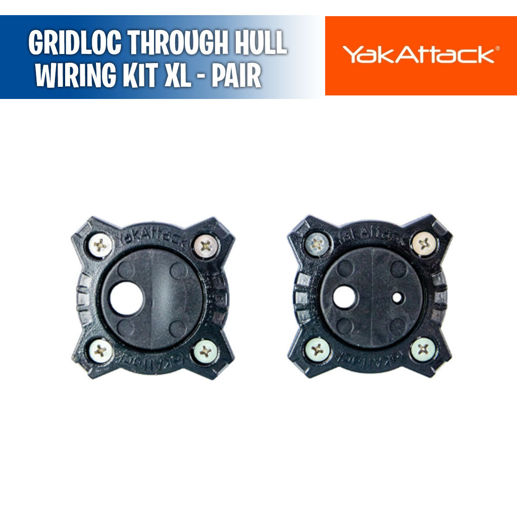 GridLoc Through Hull Wiring Kit XL Pair - YakAttack