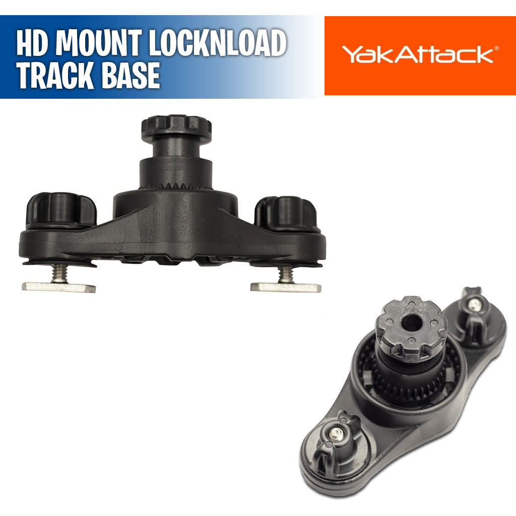 HD Mount LockNLoad™ Track Base - YakAttack