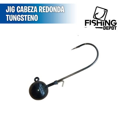 Jig Cabeza Redonda Tungsteno - Fishing Depot