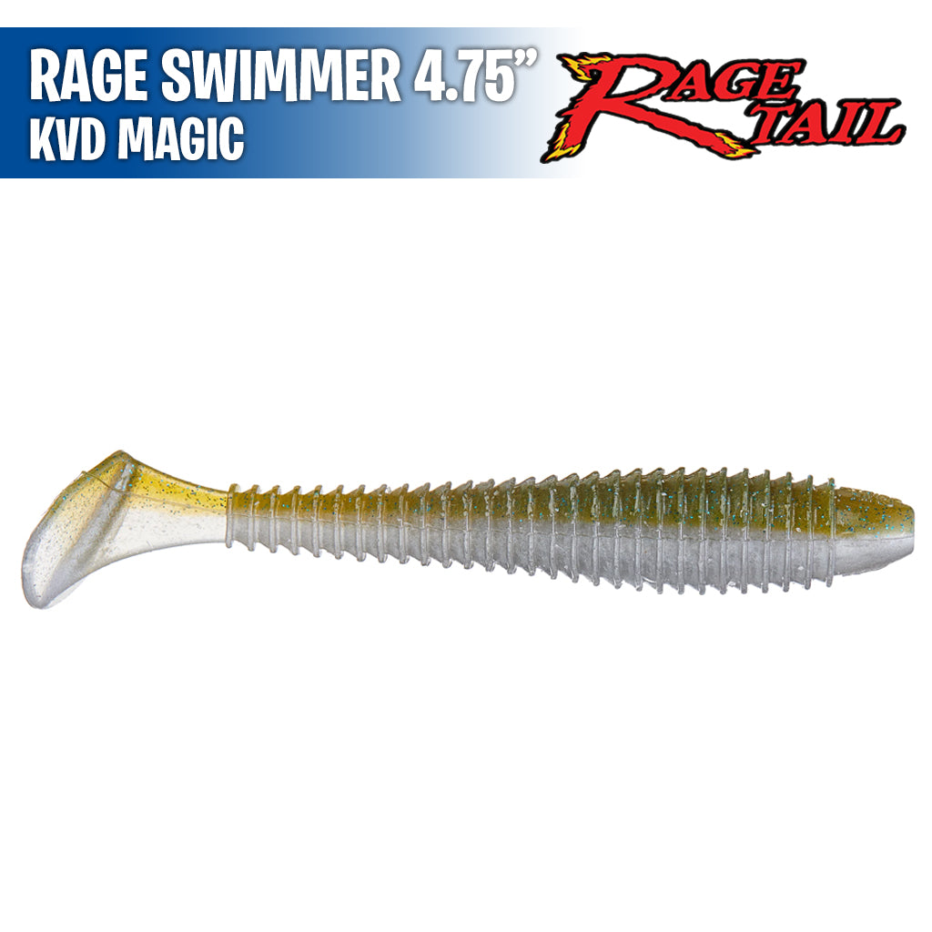 Rage Swimmer 4.75" - Rage Tail