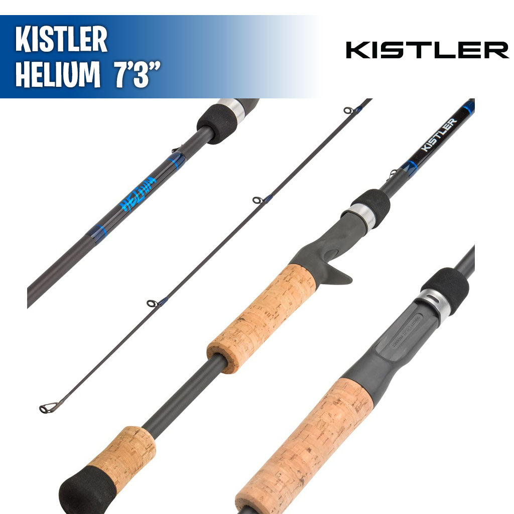 Helium - Magnum Worm / Creatures / Jigs - H - 7'3- Casting Rod- Kistler