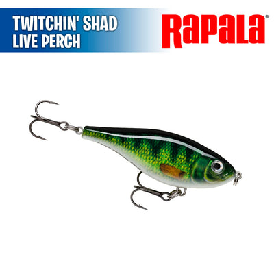 X-Rap Twitchin' Shad  XRTS-8 - Rapala