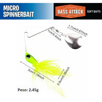 Micro Spinerbait - Bass Attack