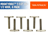 MightyBolt™, 1-1/2" lg - 1/2 wide, 6 pack - YakAttack