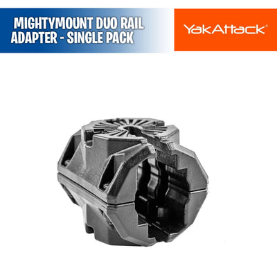 MightyMount Duo Rail Adapter - Single Pack, Compatible with Hobie H-Rail - Yak Attack